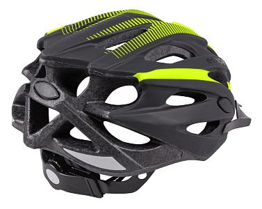 Pánská cyklistická helma Etape Twister černá/žlutá fluo mat