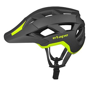 Pánská cyklistická helma Etape X-Ray antracit/limeta mat