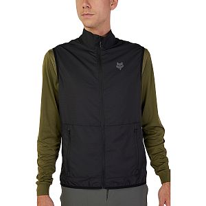 Pánská cyklistická vesta Fox Ranger Wind Vest Black