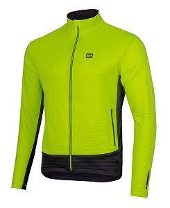 Pánská mikina Etape Core 3.0 žlutá fluo/černá