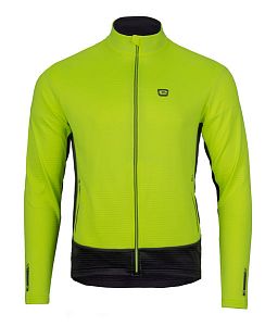 Pánská mikina Etape Core 3.0 žlutá fluo/černá