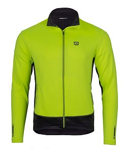 Pánská mikina Etape Core 3.0 žlutá fluo/černá
