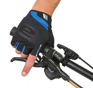 Pánské cyklistické rukavice Etape Garda černá/modrá
