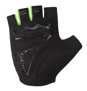 Pánské cyklistické rukavice Etape Garda černá/zelená