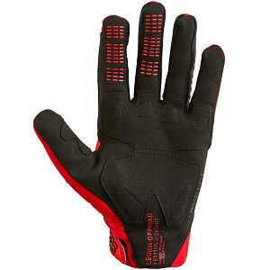 Pánské cyklistické rukavice Fox Legion Thermo Glove Fluorescent Red