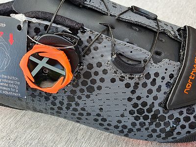 Pánské cyklistické tretry Northwave Razer 2 Anthra/Orange