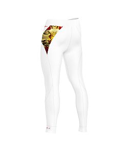 Pánské funkční spodky Suspect Animal IRON MAN bílá Bamboo Thermo