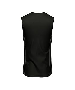 Pánské funkční triko bez rukávů Suspect Animal černá/šedá Bamboo Ultra