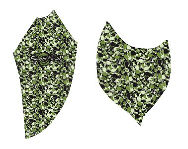 Pánské funkční triko s dlouhým rukávem Suspect Animal CAMO černá Bamboo Ultra