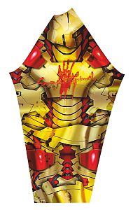 Pánské funkční triko s dlouhým rukávem Suspect Animal IRON MAN černá