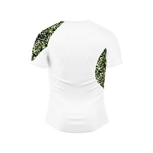 Pánské funkční triko s krátkým rukávem Suspect Animal CAMO bílá Bamboo Ultra