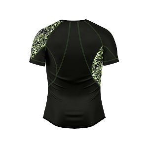 Pánské funkční triko s krátkým rukávem Suspect Animal CAMO černá Bamboo Ultra