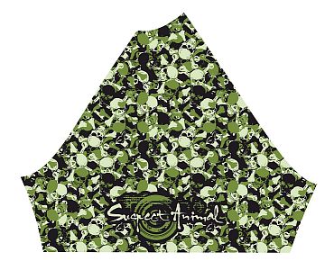 Pánské funkční triko s krátkým rukávem Suspect Animal CAMO černá