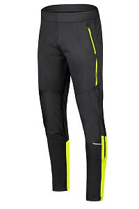 Pánské volné kalhoty Etape Dolomite 2.0 černá/žlutá fluo
