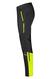 Pánské volné kalhoty Etape Dolomite 2.0 černá/žlutá fluo