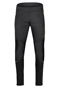 Pánské volné kalhoty Etape Dolomite 2.0 černá/žlutá fluo