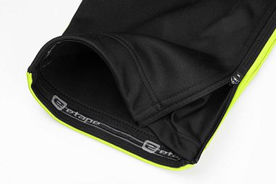 Pánské volné kalhoty Etape Dolomite 2.0 černá/žlutá fluo