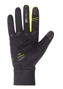 Pánské zimní rukavice Etape Everest WS+ černá/žlutá fluo