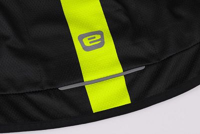 Pánský cyklistický dres Etape Comfort 2.0 černá/žlutá fluo