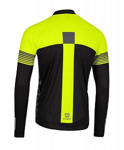Pánský cyklistický dres Etape Comfort černá/žlutá fluo