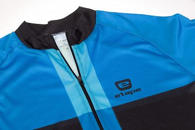 Pánský cyklistický dres Etape Face černá/modrá
