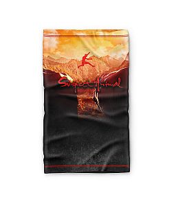 Pánský multifunkční šátek Suspect Animal ADVENTURE červená