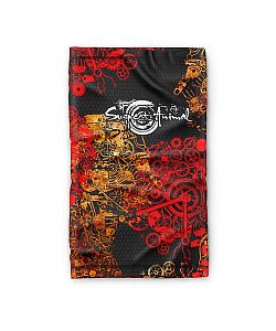 Pánský multifunkční šátek Suspect Animal BIKES červená