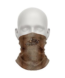 Pánský multifunkční šátek Suspect Animal CROCODILE MAN hnědá