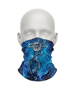 Pánský multifunkční šátek Suspect Animal D.N.A. modrá