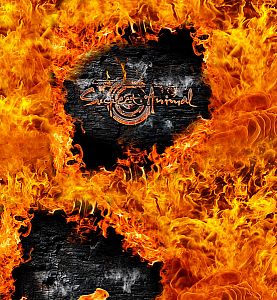 Pánský multifunkční šátek Suspect Animal GHOSTRIDER oranžová