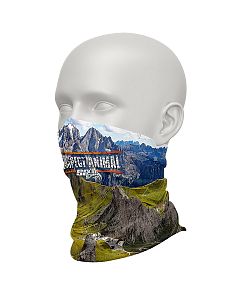 Pánský multifunkční šátek Suspect Animal HIGHLANDER modrá