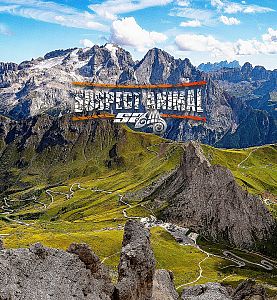 Pánský multifunkční šátek Suspect Animal HIGHLANDER modrá