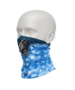 Pánský multifunkční šátek Suspect Animal IGGY modrá