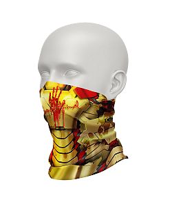 Pánský multifunkční šátek Suspect Animal IRON MAN žlutá