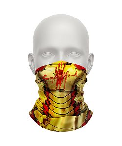 Pánský multifunkční šátek Suspect Animal IRON MAN žlutá