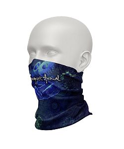 Pánský multifunkční šátek Suspect Animal MECHANIC modrá