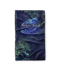 Pánský multifunkční šátek Suspect Animal MECHANIC modrá