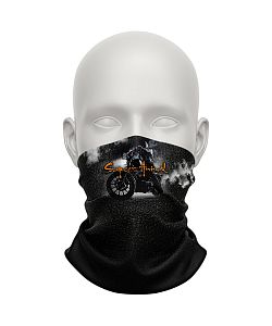 Pánský multifunkční šátek Suspect Animal RIDER MAN černá