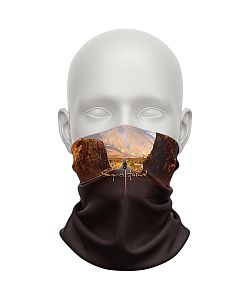 Pánský multifunkční šátek Suspect Animal ROUTE 66 černá