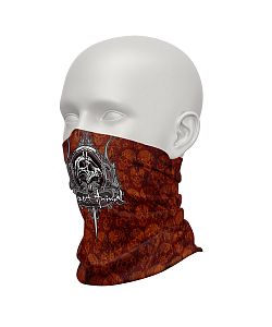 Pánský multifunkční šátek Suspect Animal SKULL hnědá