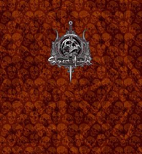 Pánský multifunkční šátek Suspect Animal SKULL hnědá