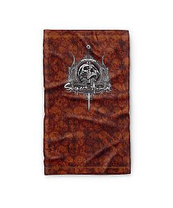Pánský multifunkční šátek Suspect Animal SKULL hnědá