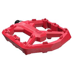 Platformové pedály Crankbrothers Stamp 0 Large Bright Red
