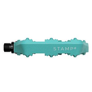 Platformové pedály Crankbrothers Stamp 0 Large Turquoise