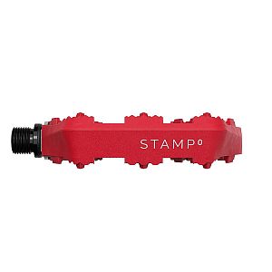 Platformové pedály Crankbrothers Stamp 0 Small Bright Red