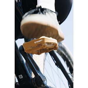 Platformové pedály Crankbrothers Stamp 0 Small Brown