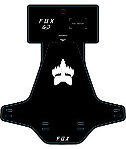 Přední blatník na kolo Fox Mud Guard Black Camo