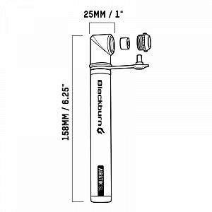 Pumpička Blackburn AirStik SL Black