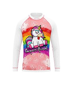 Set dětského funkčního prádla JEDNOROŽEC bílá