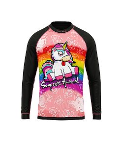 Set dětského funkčního prádla JEDNOROŽEC černá